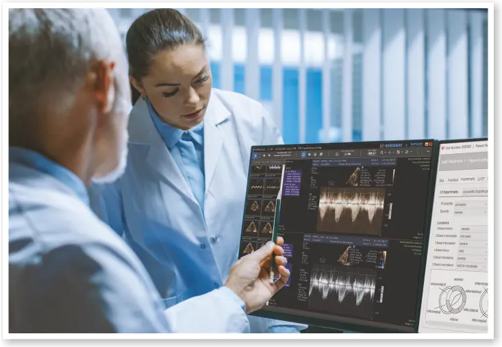 Echo PACS Echocardiography PACS ge EchoPAC System Functionality